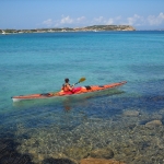 In kayak a La Maddalena