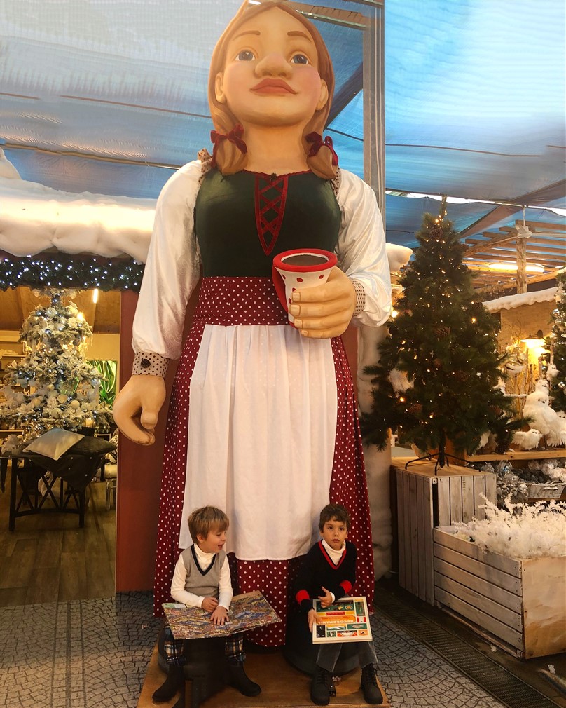 Al Centro Verde Caravaggio, i giganti del Christmas Garden invitano a